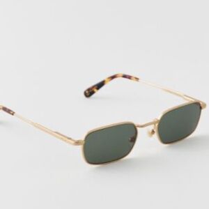 Crap Eyewear Gold and Tortoise Sunglasses